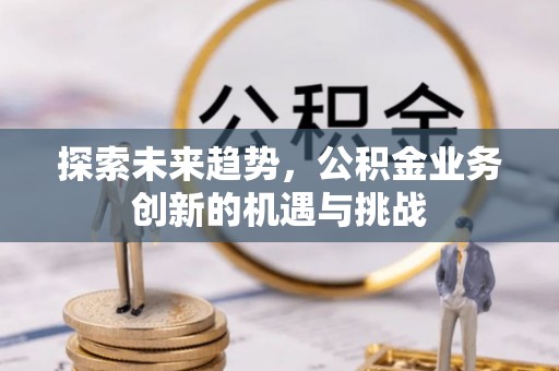 临邑探索未来趋势，公积金业务创新的机遇与挑战