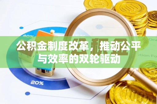 临邑公积金制度改革，推动公平与效率的双轮驱动