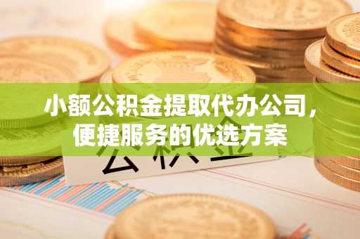 临邑小额公积金提取代办公司，便捷服务的优选方案