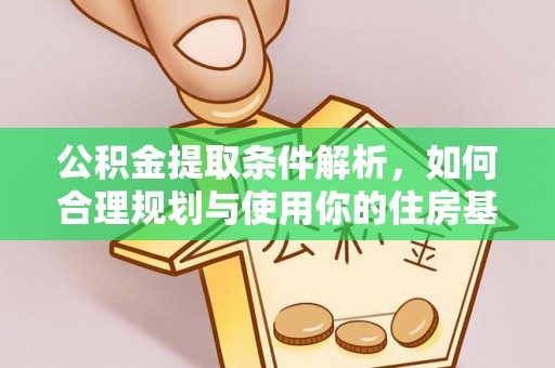临邑公积金提取条件解析，如何合理规划与使用你的住房基金