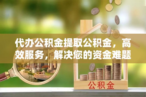 临邑代办公积金提取公积金，高效服务，解决您的资金难题