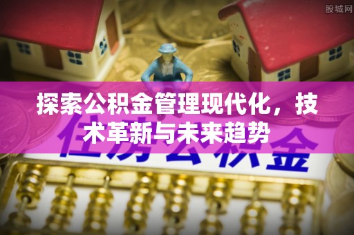 临邑探索公积金管理现代化，技术革新与未来趋势