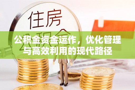 临邑公积金资金运作，优化管理与高效利用的现代路径