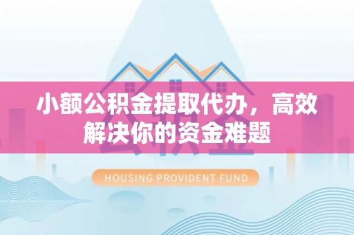 临邑小额公积金提取代办，高效解决你的资金难题