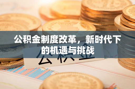 临邑公积金制度改革，新时代下的机遇与挑战