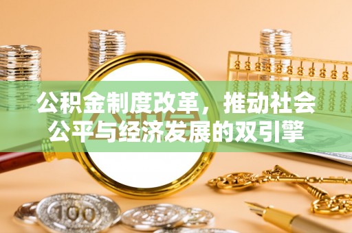 临邑公积金制度改革，推动社会公平与经济发展的双引擎