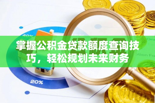 临邑掌握公积金贷款额度查询技巧，轻松规划未来财务