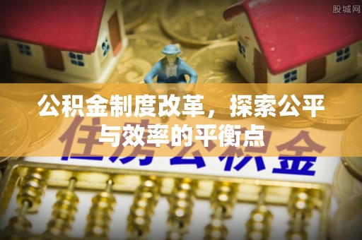 临邑公积金制度改革，探索公平与效率的平衡点