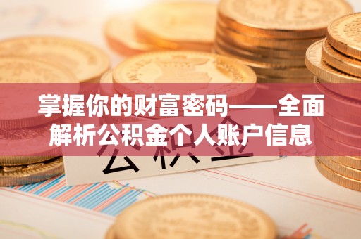 临邑掌握你的财富密码——全面解析公积金个人账户信息