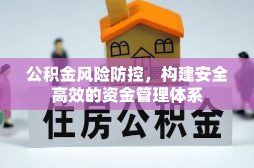临邑公积金风险防控，构建安全高效的资金管理体系