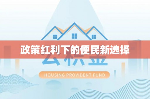 临邑政策红利下的便民新选择