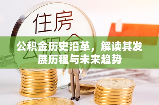 临邑公积金历史沿革，解读其发展历程与未来趋势