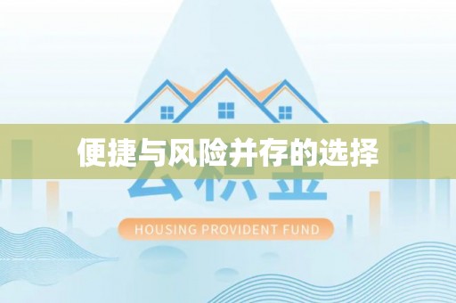 临邑便捷与风险并存的选择
